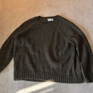 Old Navy Olive Knit Sweater